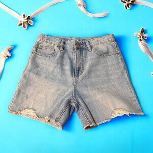 Old Navy High Rise "Slouchy Straight" Shorts